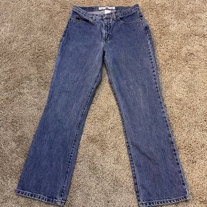 Men’s Guess low waist bootleg jeans